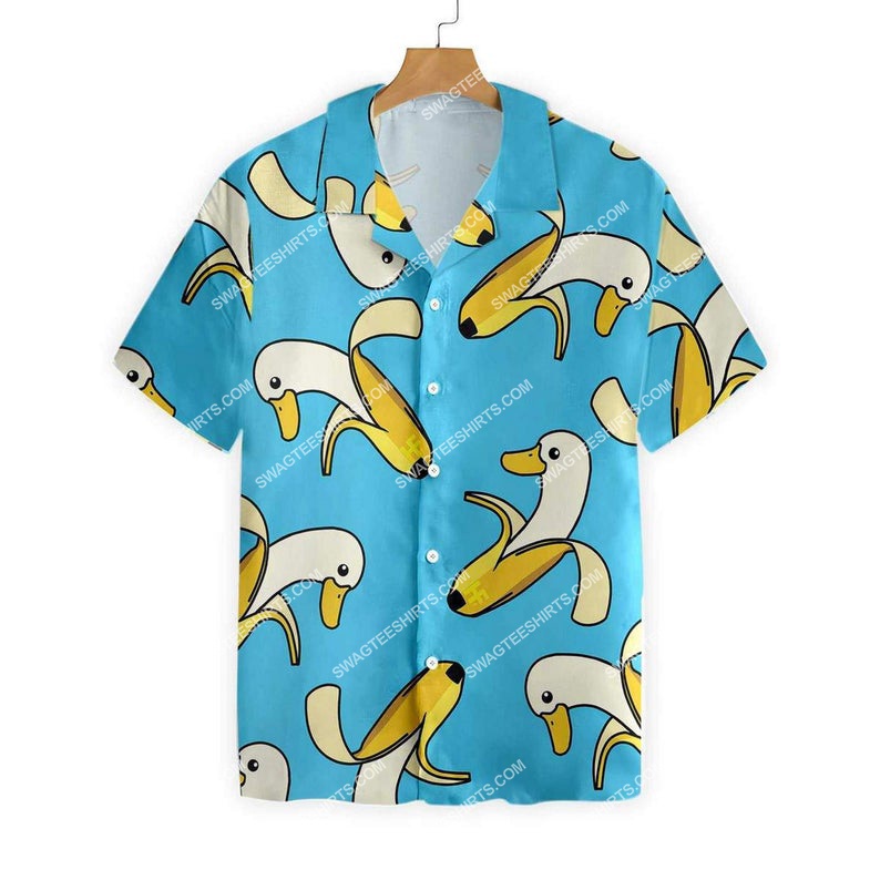Banana duck summer vacation hawaiian shirt 1 - Copy (2)