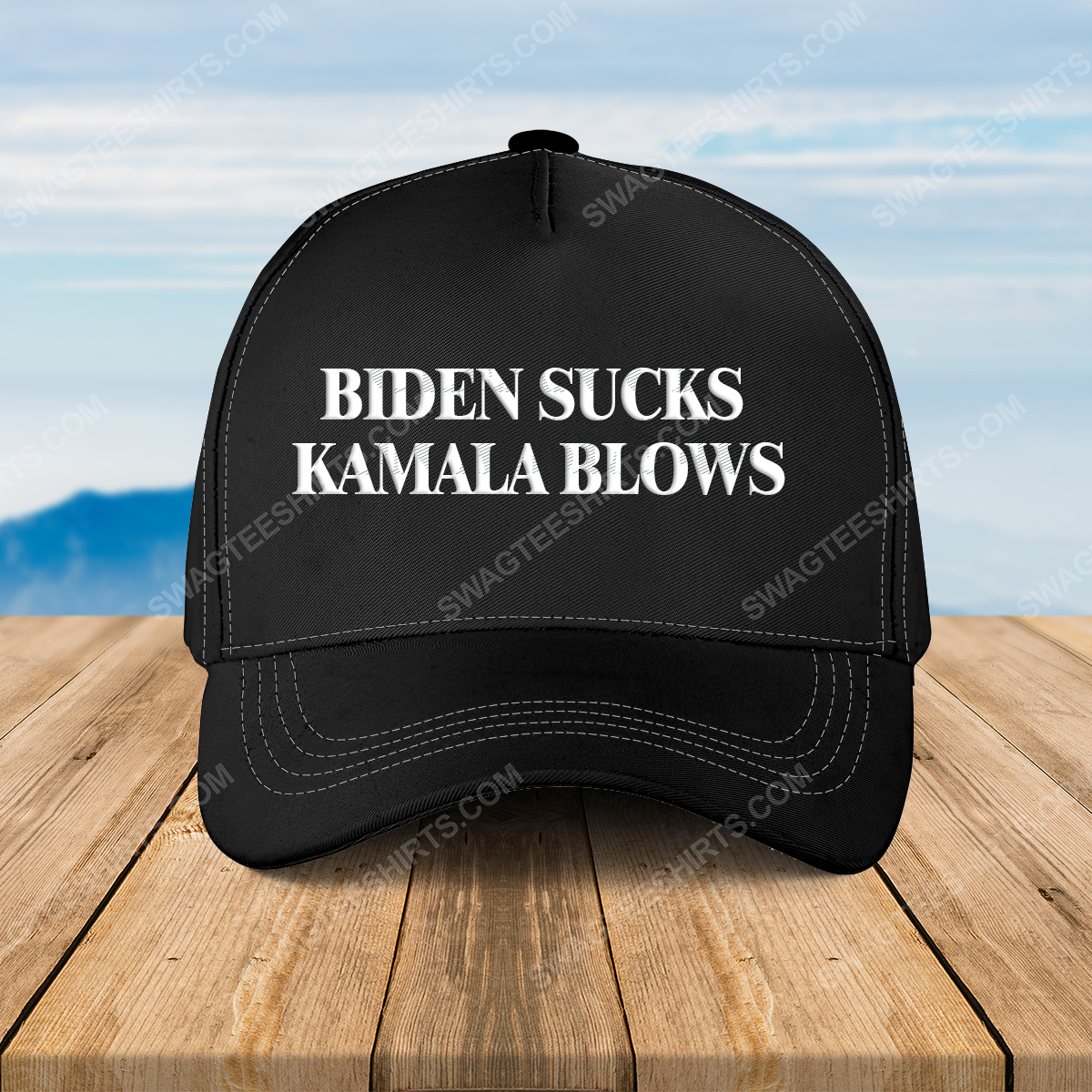 Biden sucks kamala blows full print classic hat 1