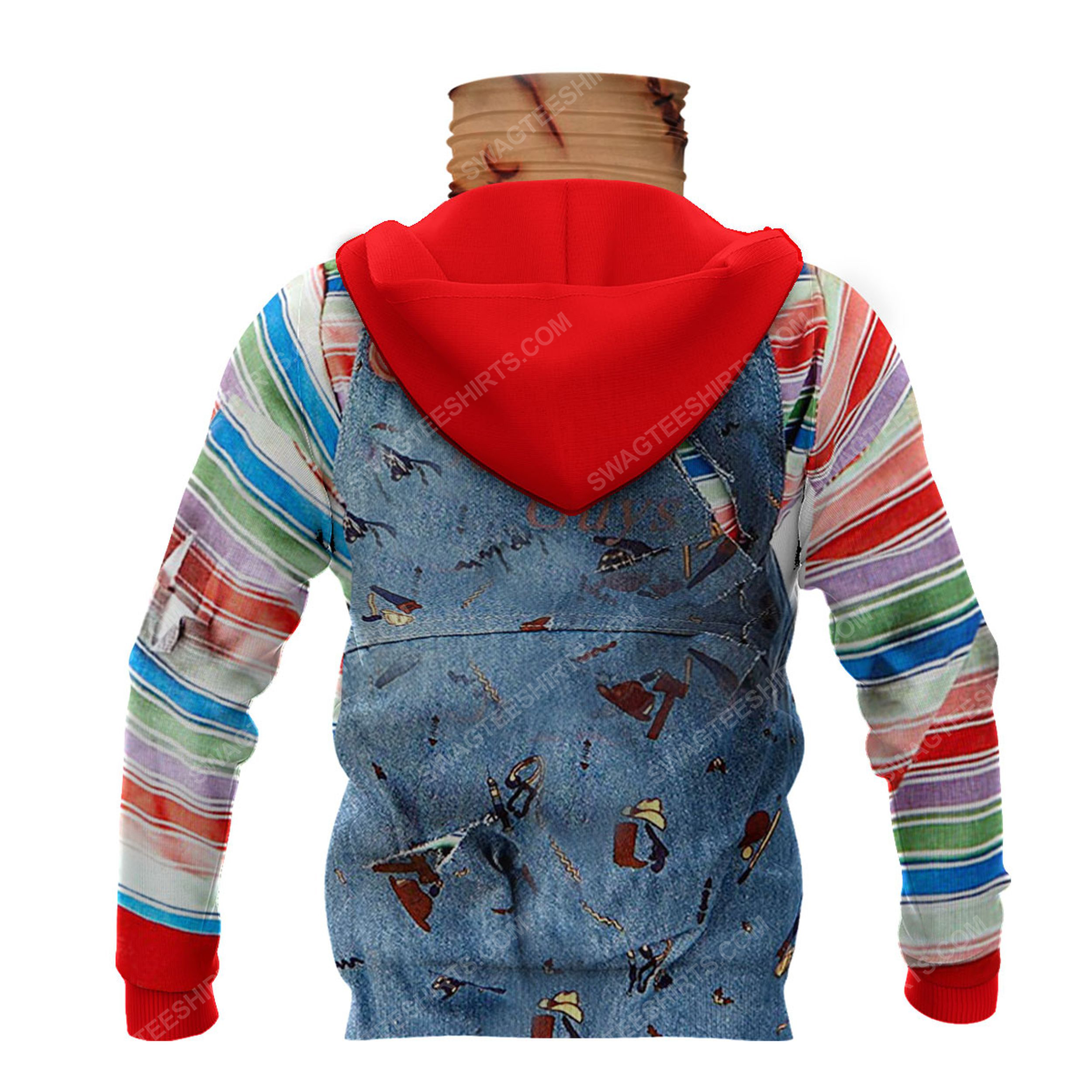 Chucky child's play for halloween full print mask hoodie 3(1)