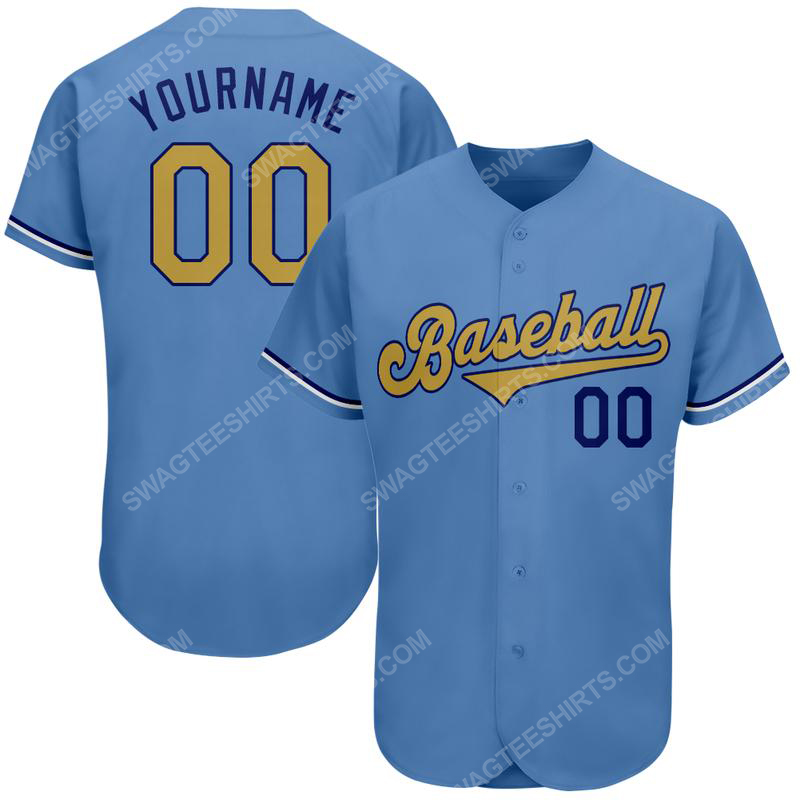 Custom name major league baseball milwaukee brewers baseball jersey 1(1) - Copy
