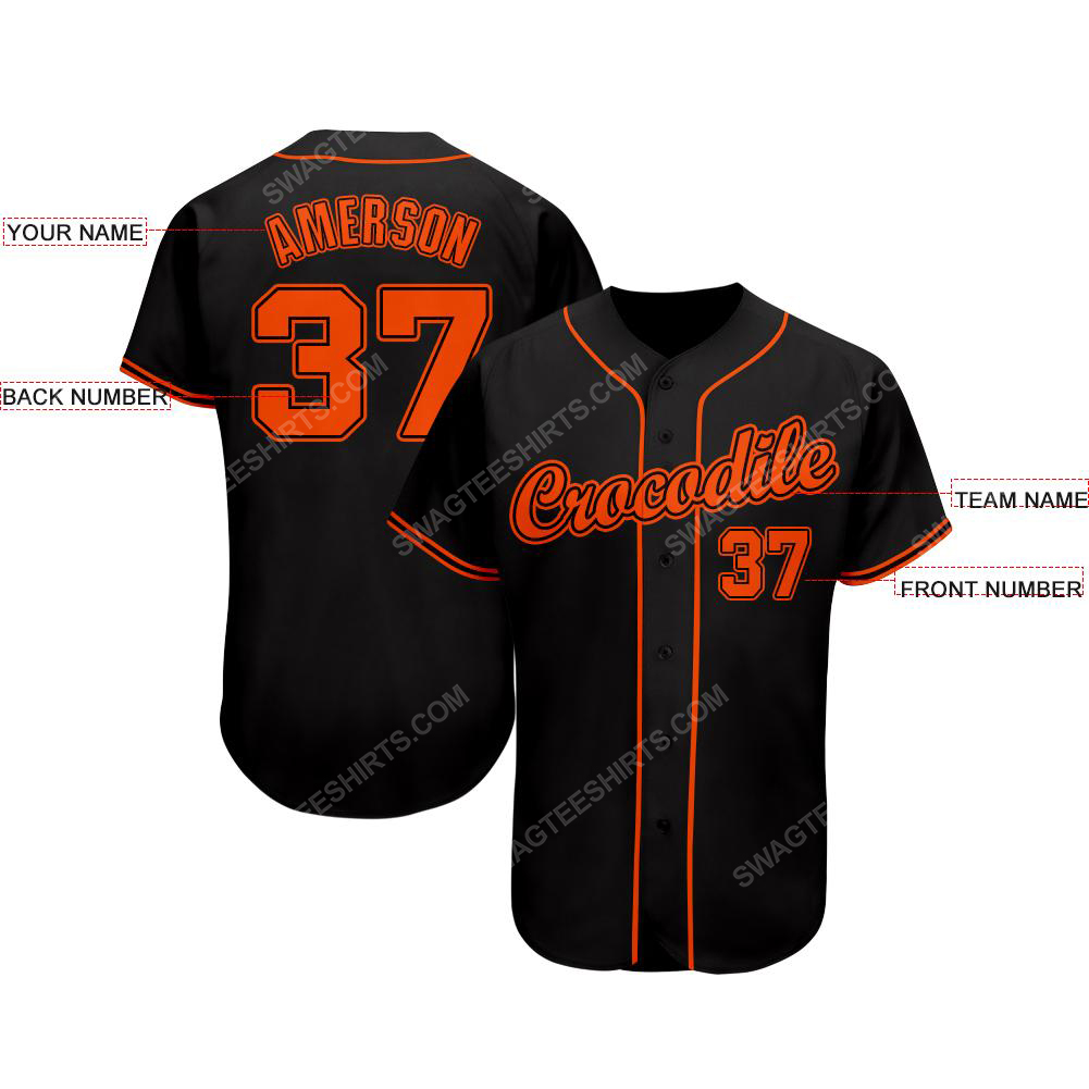 Custom team name san francisco giants full printed baseball jersey 2(1)