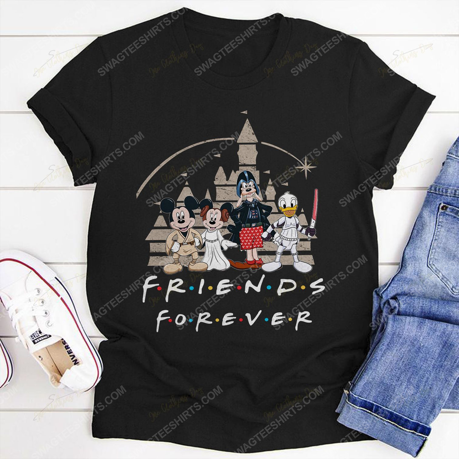 Friends tv show mickey mouse and friends shirt 2(1)