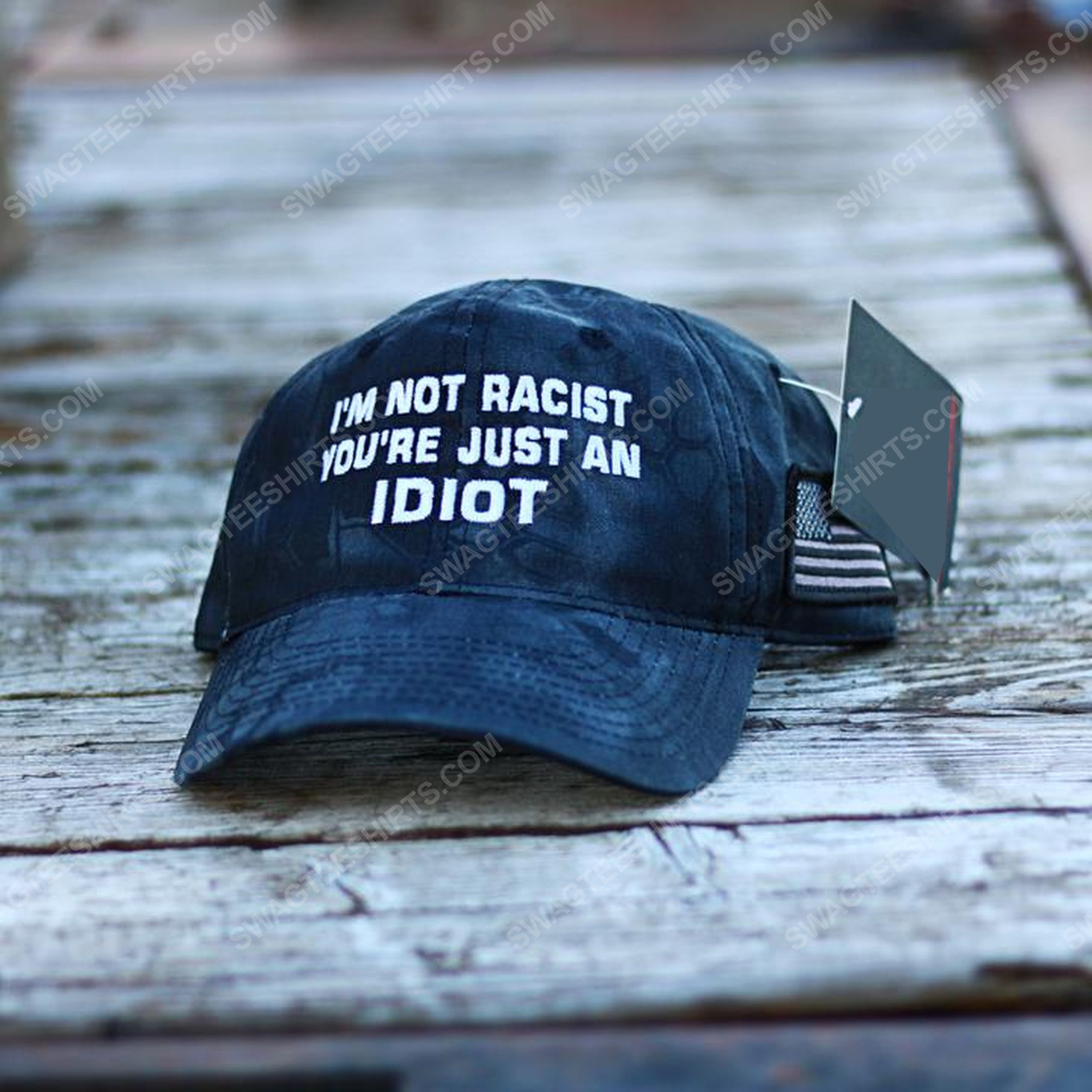I'm not racist you're just an idiot full print classic hat 1 - Copy (2)