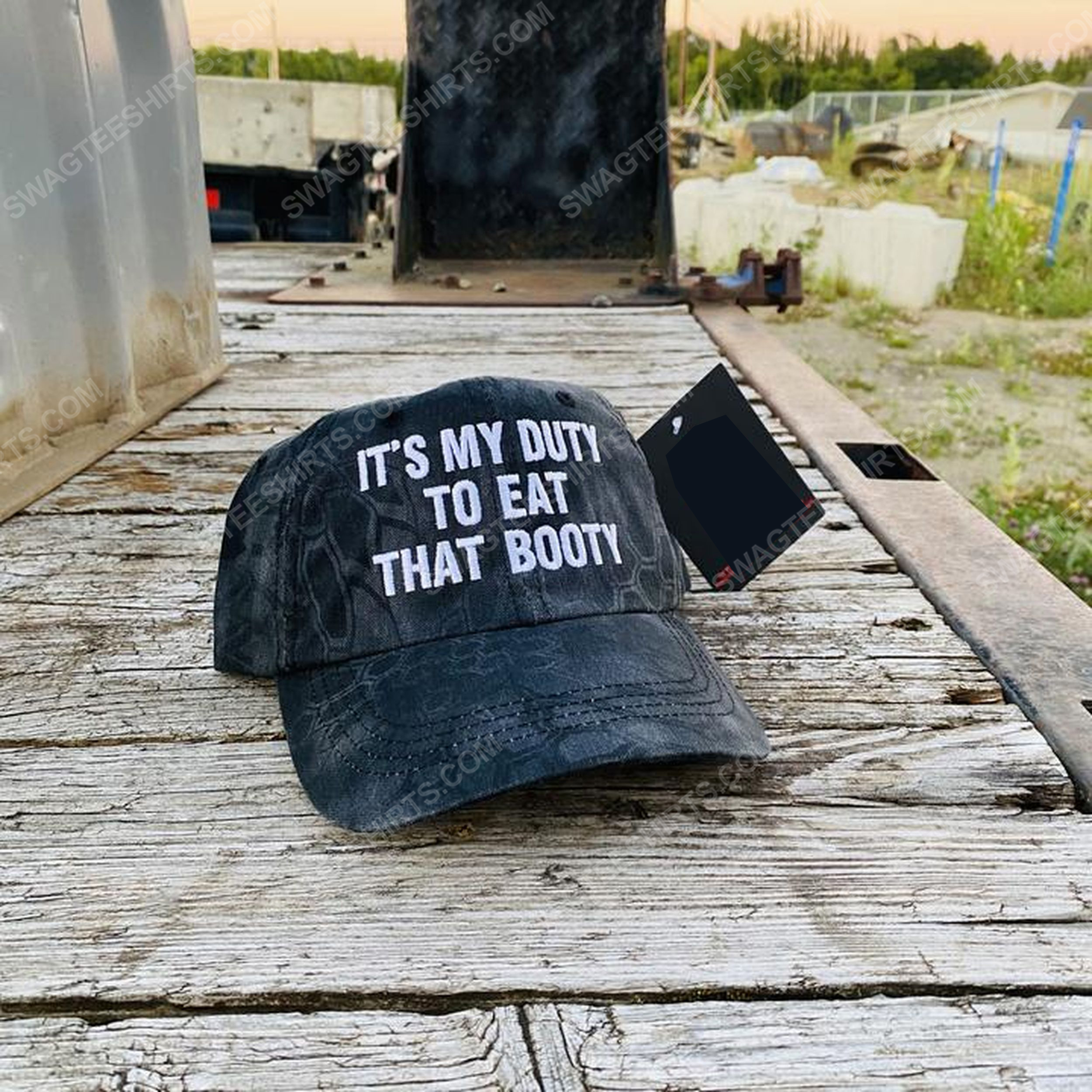 It's my duty to eat that booty full print classic hat 1 - Copy (2)