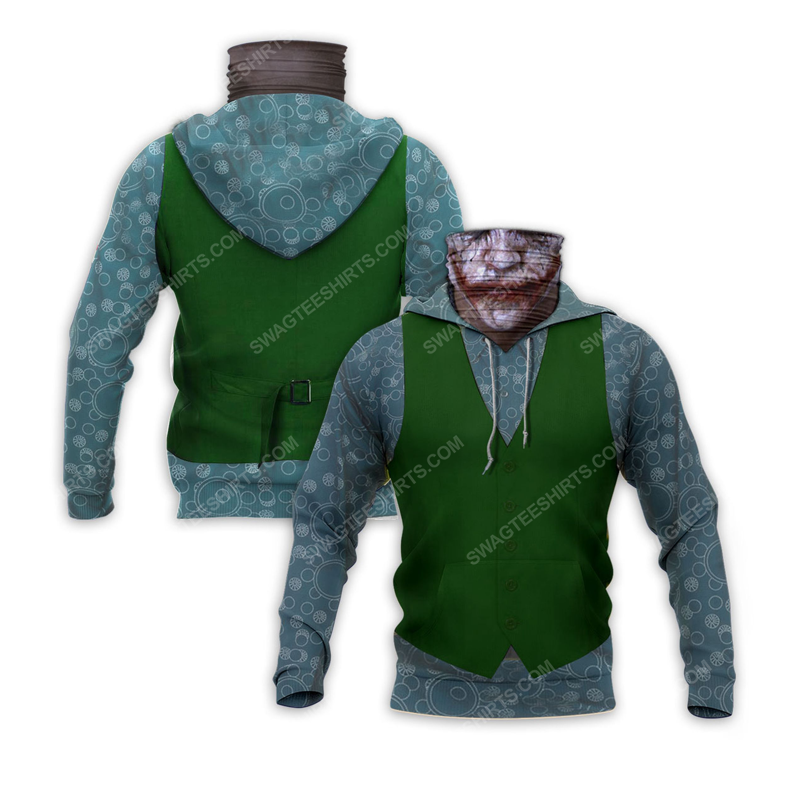 The joker with suit full print mask hoodie 2(1) - Copy