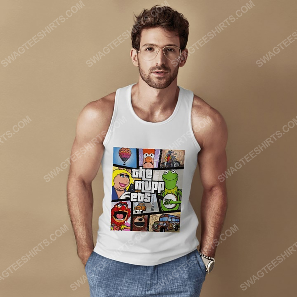 Vintage the muppets television series tank top 1(1)