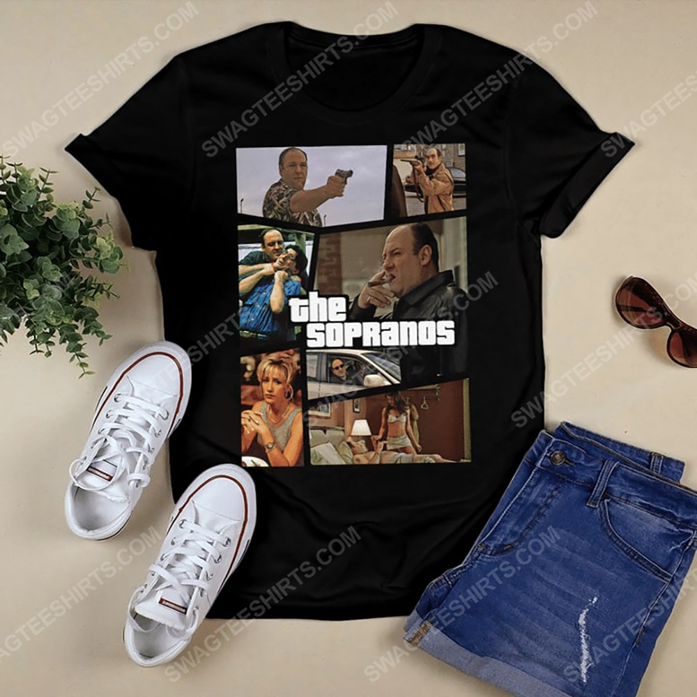 Vintage the sopranos tv show tshirt(1)