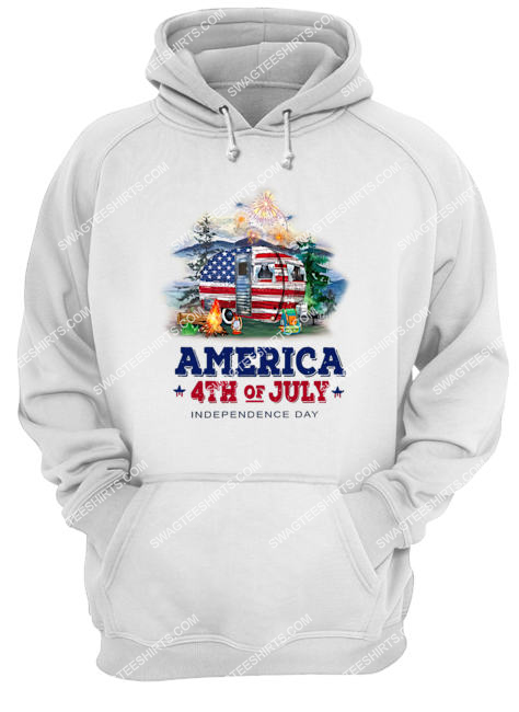 america 4th of july independence day for camping hoodie 1