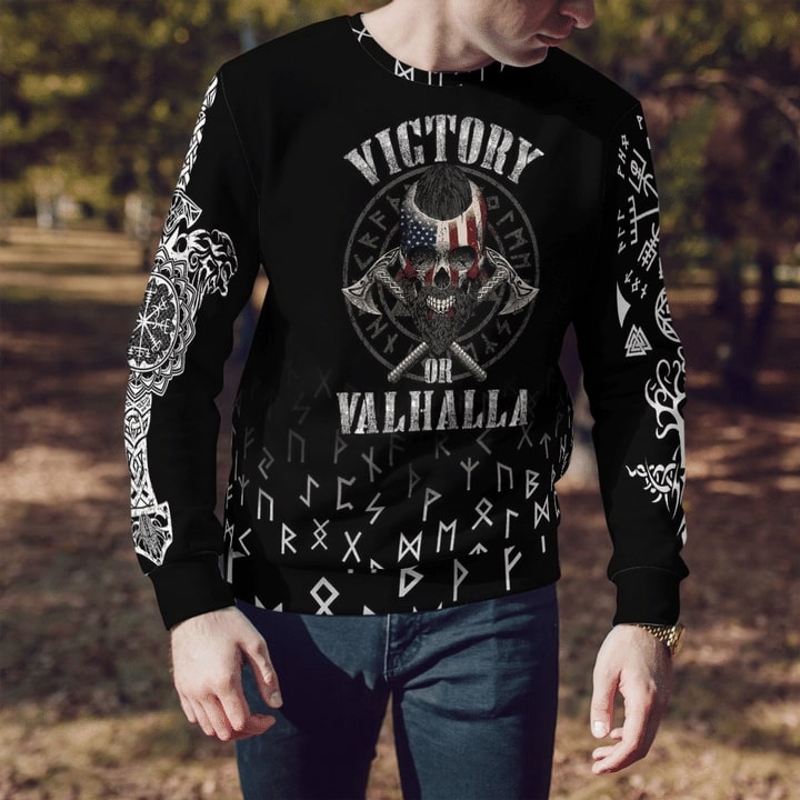 american grown viking roots all over printed sweatshirt 2