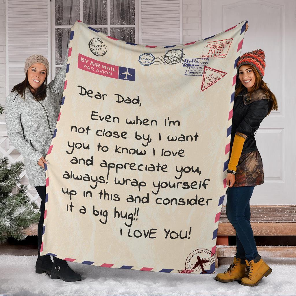 by air mail dear dad wrap yourself up with this i love you blanket 3