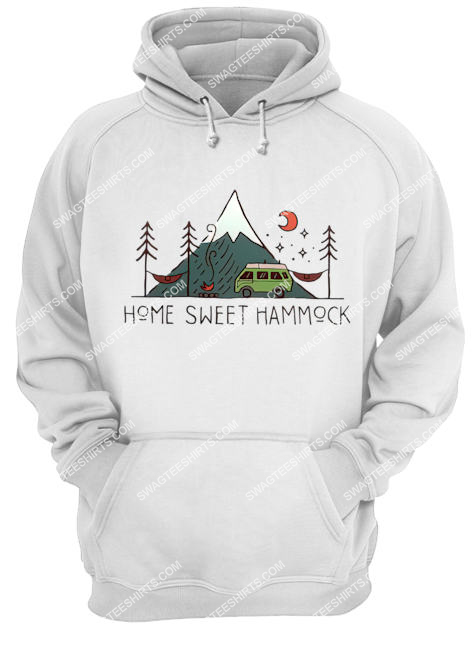 camping home sweet hammock for camper hoodie 1