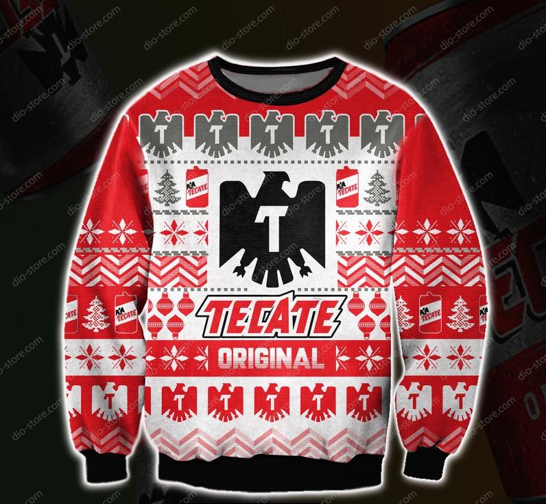 christmas time tecate beer all over printed ugly christmas sweater 2 - Copy (3)