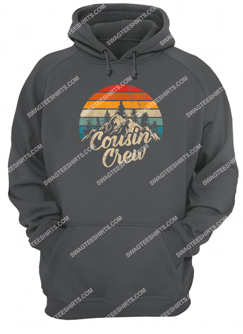 cousin crew camping outdoor sunset summer camp hoodie 1