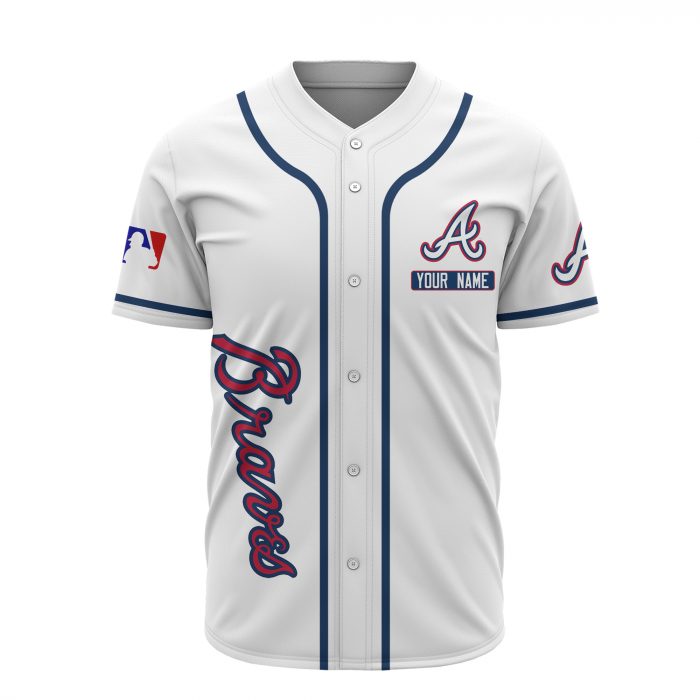 custom name atlanta braves baseball shirt 3