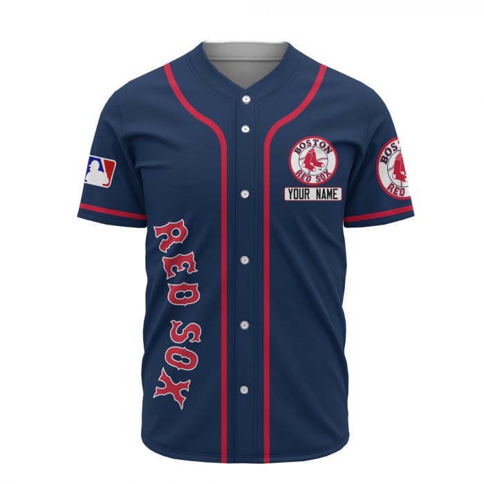 custom name boston red sox baseball shirt 3