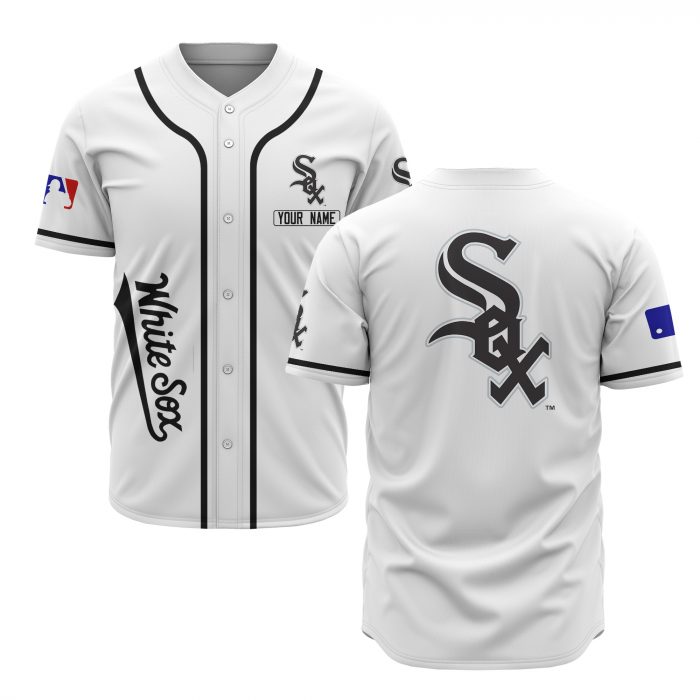 custom name chicago white sox baseball shirt 2