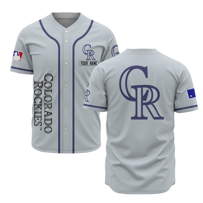 custom name colorado rockies baseball shirt 2