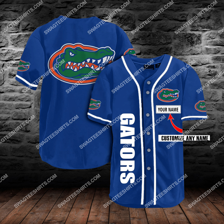 custom name football team florida gators ull printing baseball jersey 2 - Copy (2)