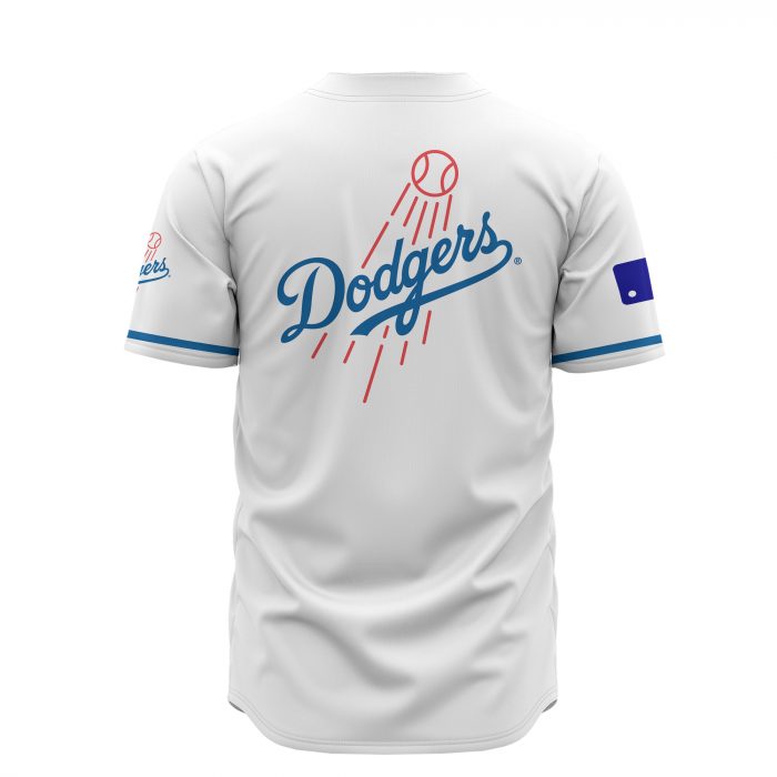 custom name los angeles dodgers baseball shirt 4