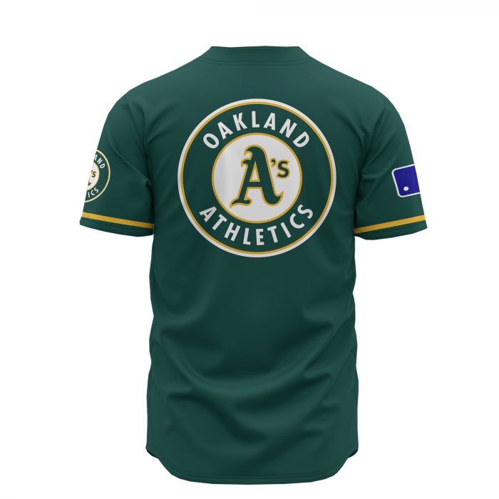 custom name oakland athletics baseball shirt 4