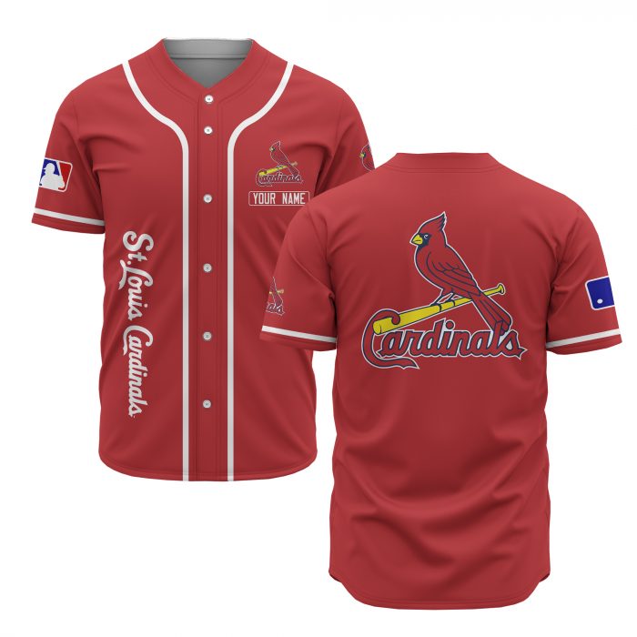 custom name st louis cardinals baseball shirt 1