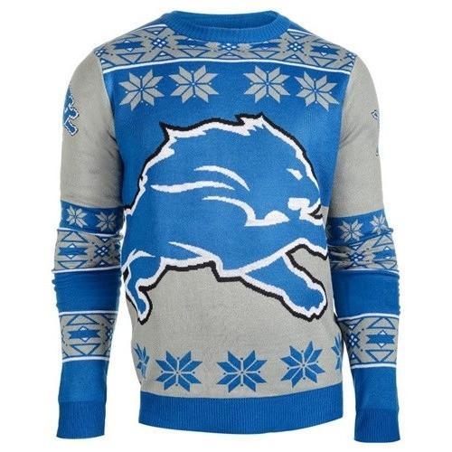 detroit lions national football league ugly christmas sweater 2