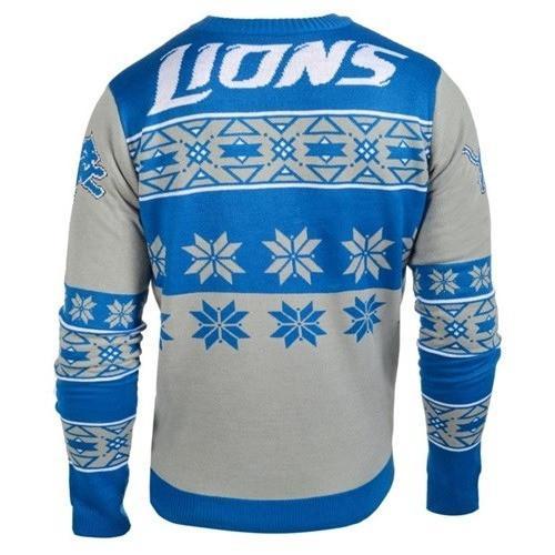detroit lions national football league ugly christmas sweater 3 - Copy