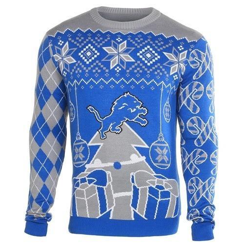detroit lions ugly christmas sweater 2