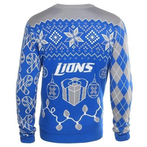 detroit lions ugly christmas sweater 3