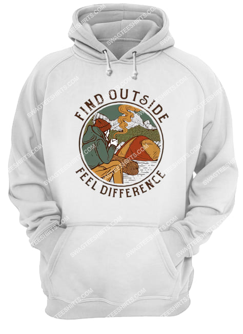 find outside feel difference for camping hoodie 1