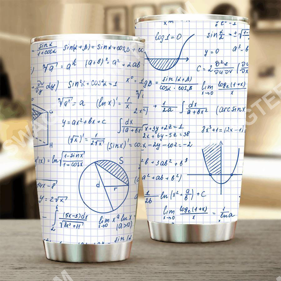 graph paper math problems all over printed stainless steel tumbler 2(1) - Copy