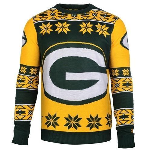 green bay packers ugly christmas sweater 1