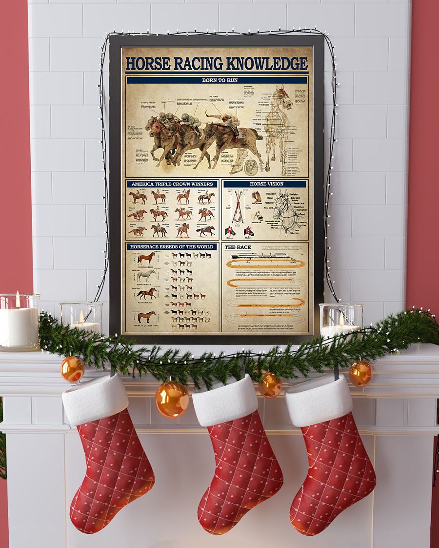 horse racing knowledge vintage poster 4
