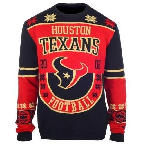 houston texans ugly christmas sweater 1