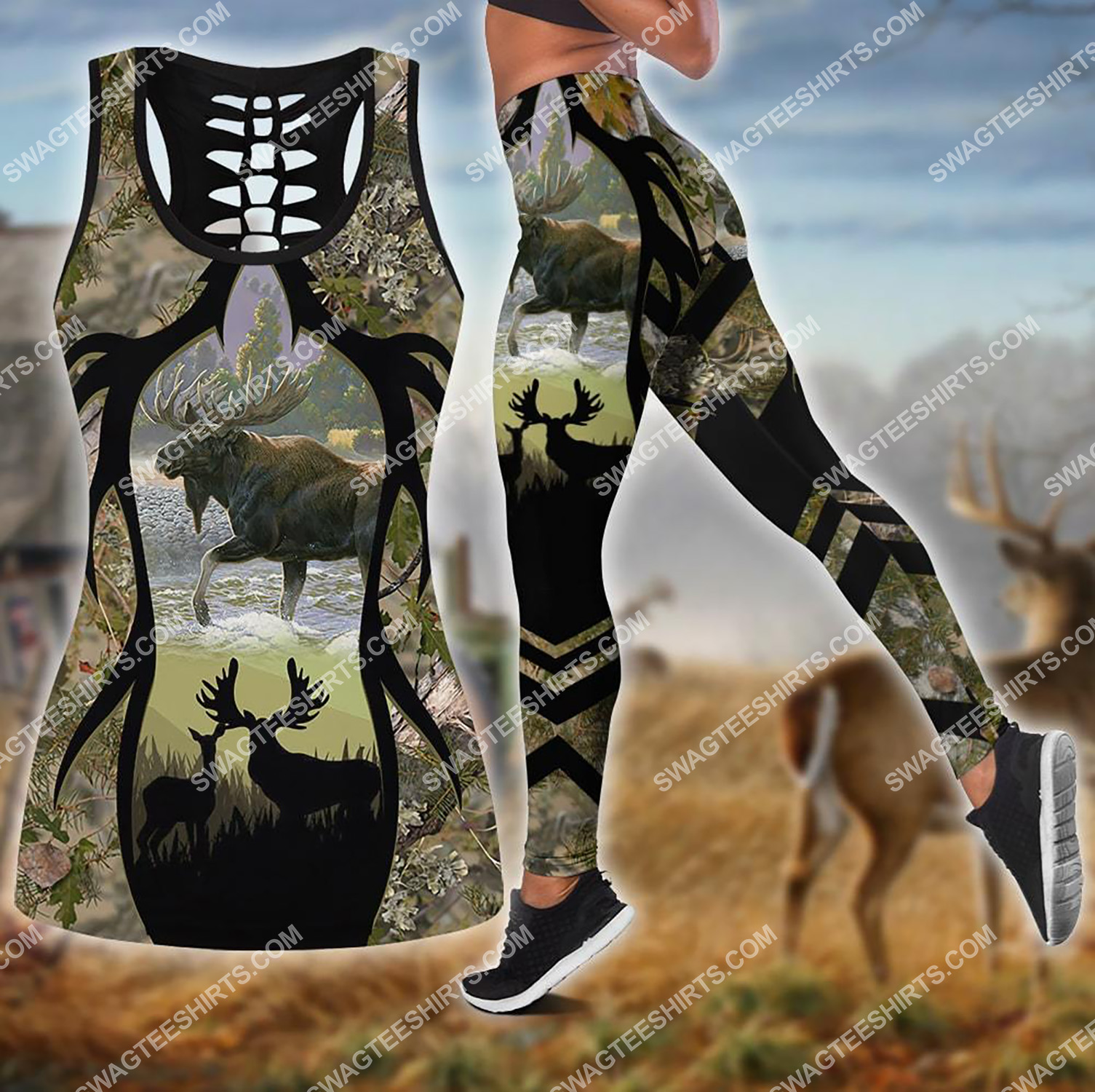 hunting season all over printed set sports outfit 3 - Copy (2)
