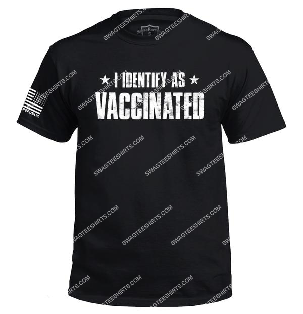 i identify as vaccinated full print shirt 1