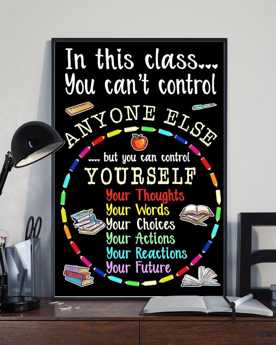 in this class you cant control anyone else poster 3