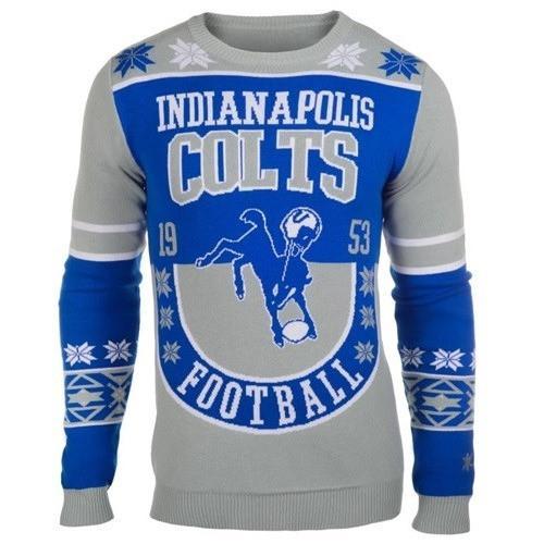 indianapolis colts national football league ugly christmas sweater 1