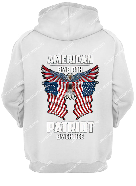 memorial day american by birth patriot by choice eagle hoodie 1