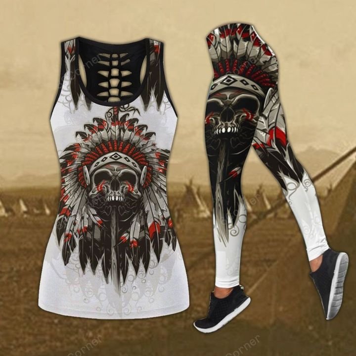 native american dead chief all over printed shirt 2