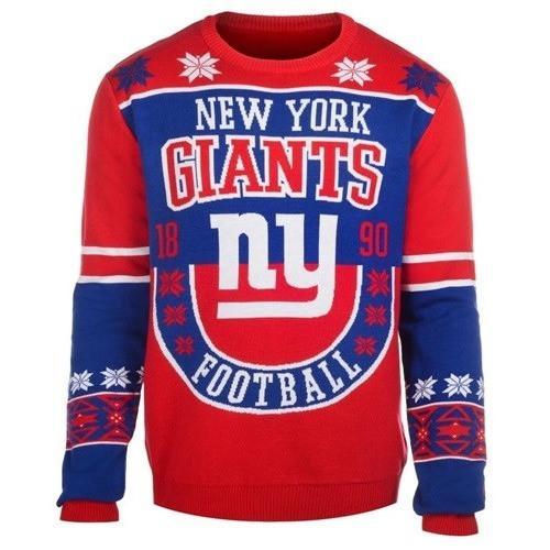 new york giants holiday ugly christmas sweater 1
