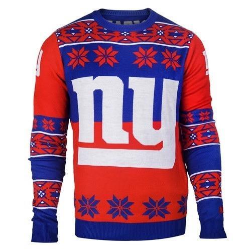 new york giants national football league ugly christmas sweater 1