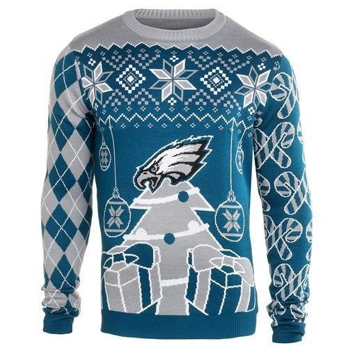 philadelphia eagles ugly christmas sweater 1