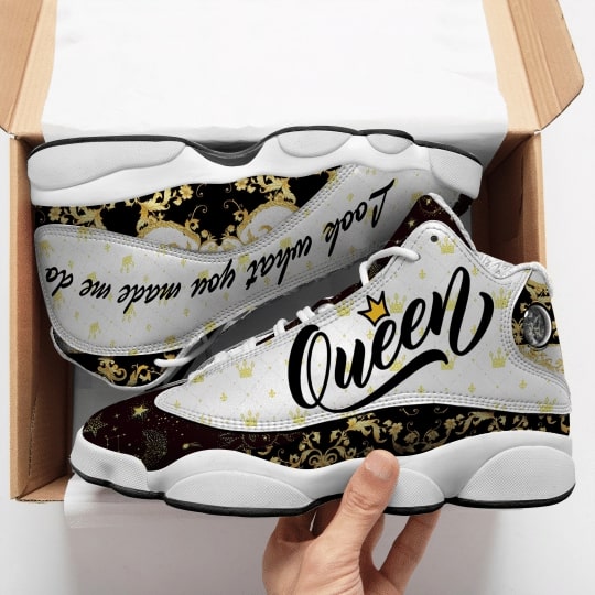 queen look what you made me do all over printed air jordan 13 sneakers 5