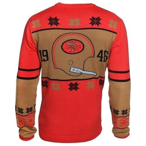 san francisco 49ers holiday ugly christmas sweater 3