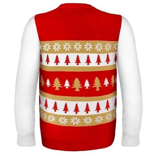 san francisco 49ers word mark ugly christmas sweater 3 - Copy