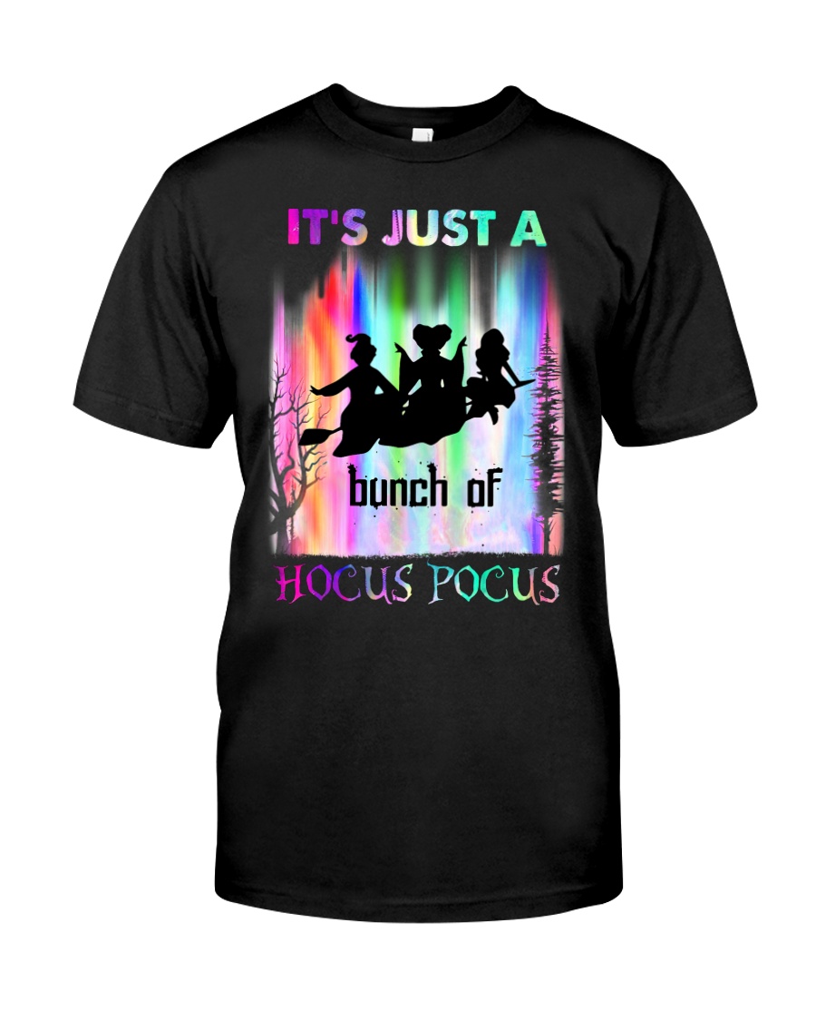 sanderson sisters its just a bunch of hocus pocus halloween tshirt