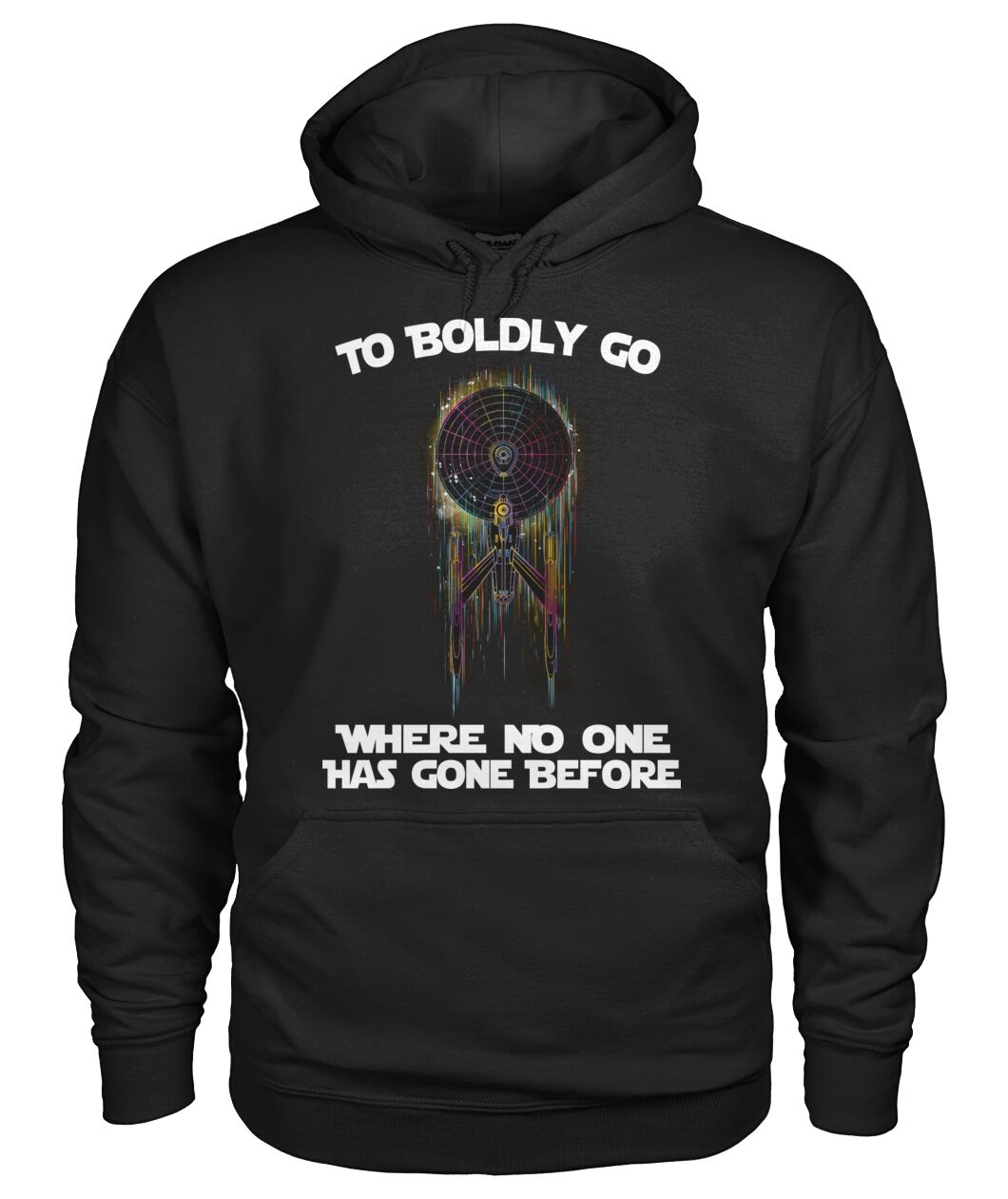 star trek to boldly go where no one has gone before hoodie