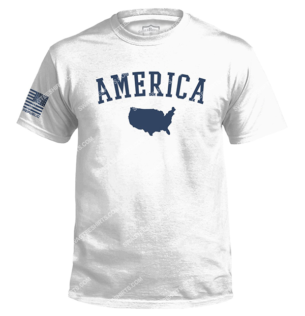 the america map political full print shirt 1