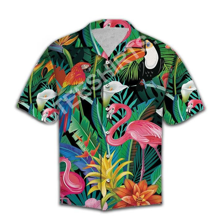 tropical birds all over printed hawaiian shirt 2(1)